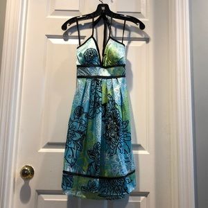 Summery halter dress